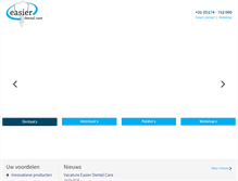 Tablet Screenshot of easierdentalcare.com